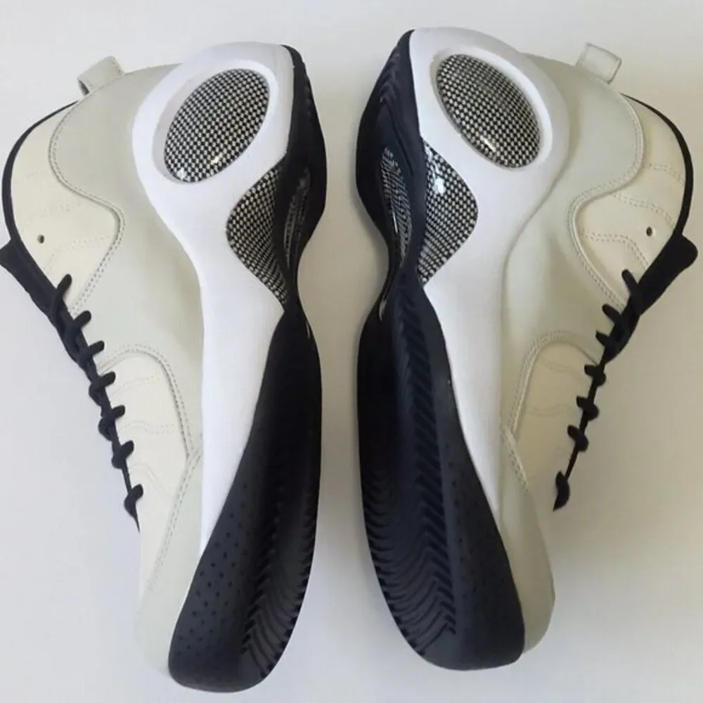 Nike‎ Men's Air Zoom Flight 95 Shoes Athletic Sports Basketball Beige Size 11